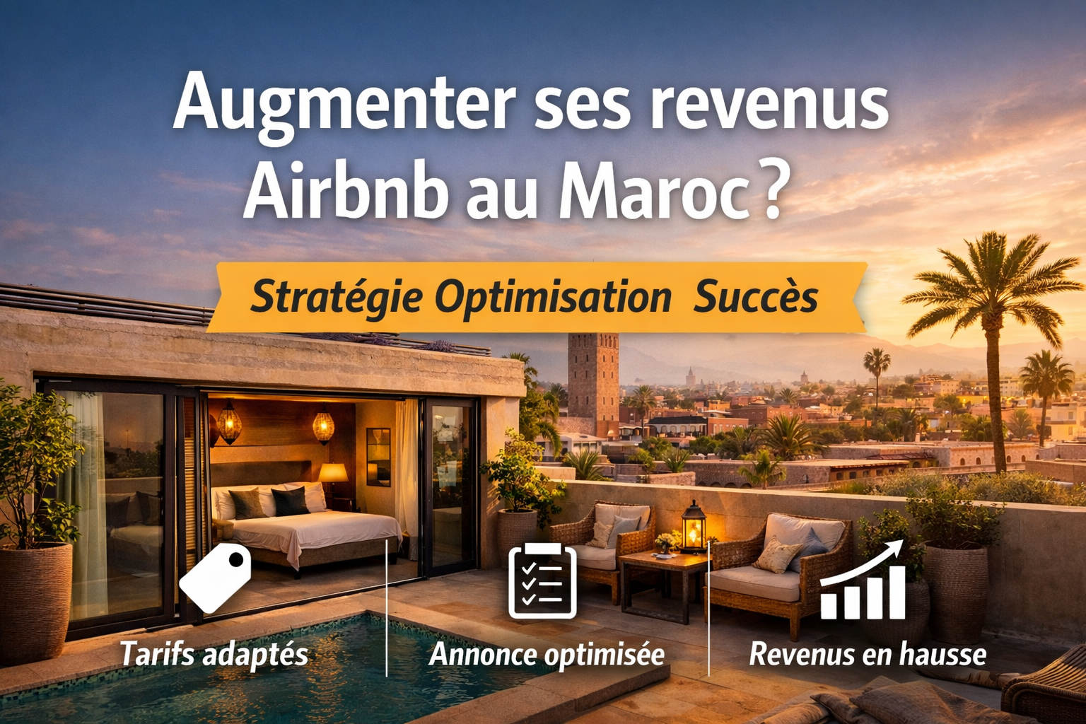 Augmenter les revenus Airbnb au Maroc 